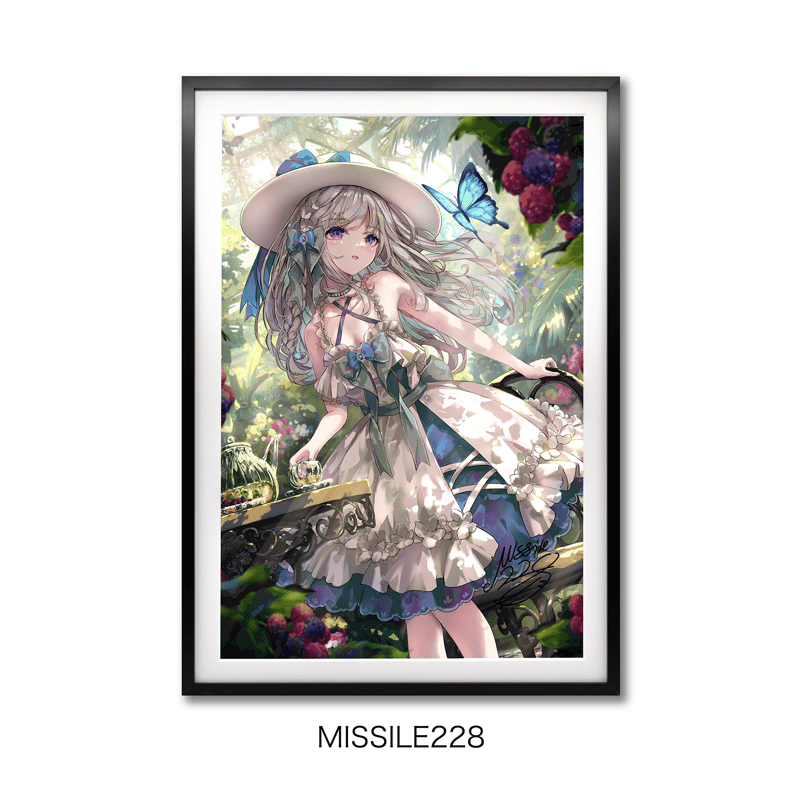 カントク ジークレー チェック☆メート 直筆サイン シリアルナンバー 複製原画 カントク ジークレー チェック☆メート 直筆サイン シリアル