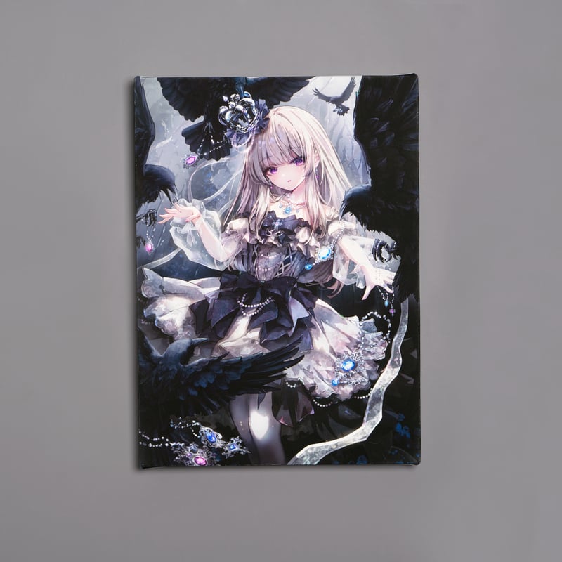 RGB Canvas Xi F4 「カラス達のプレゼント」 【MISSILE228原画コレクシ