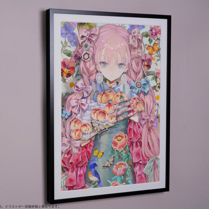 複製原画 / ILFORD社認定RGBジークレー印刷 「PINK」 A3+サイズ