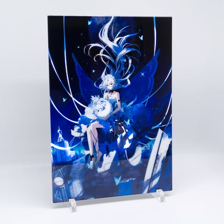 ミラーアクリルボード A4サイズ  「星の産声」 【久賀フーナ原画コレクション】