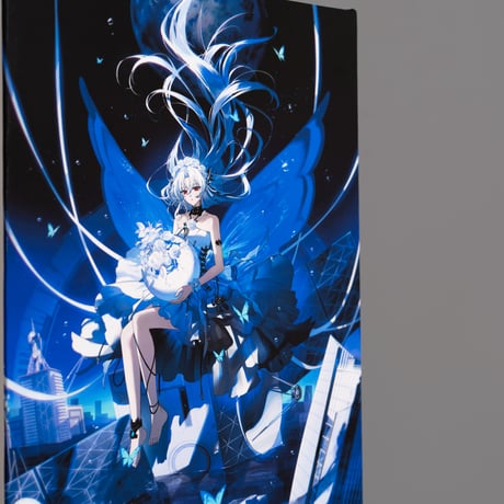 X CANVAS F4サイズ 「星の産声」 【久賀フーナ原画コレクション】