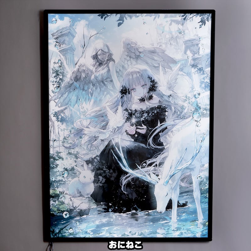 絵縁 光る美少女展2025展示品先行販売】 LumiFrame A2サイズ | XART STORE