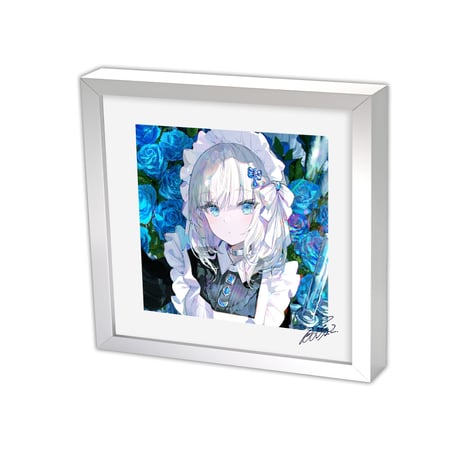 藤ちょこ 2021秋冬 直筆サイン入りオーロラアート A4サイズ サマー