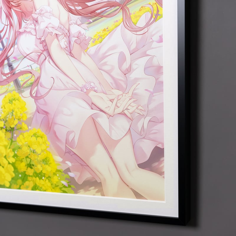 複製原画 / ILFORD社認定RGBジークレー印刷 A3＋サイズ 「花風に舞う