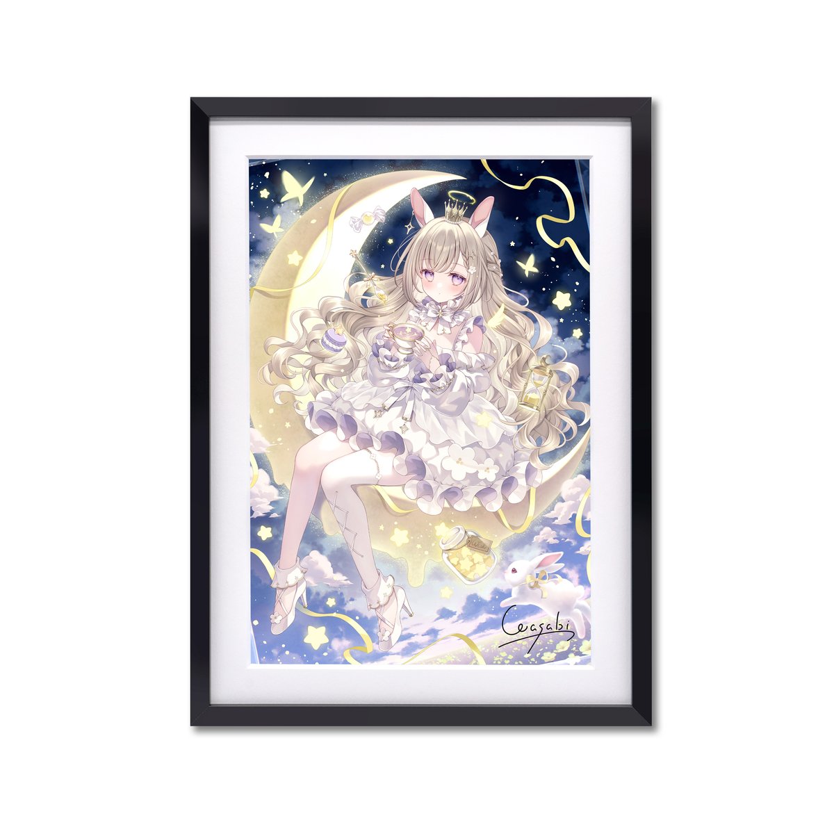 複製原画 / ILFORD社認定RGBジークレー印刷 A4サイズ 「HoneyMoonDrop