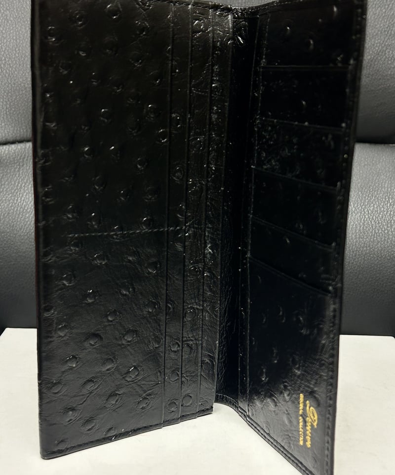2000年代初期本革ロングウォレットオールド美品〉2000年代初期