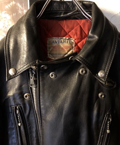 〈超人気枯渇ヴィンテージ・セブンティーズルイスレザー〉70年代中後期イングランド製Lewis Leathers LIGHTNING黄金サイズ希少UKヴィンテージスペシャルプライス