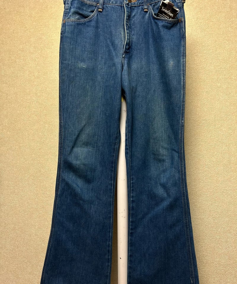 70s Wrangler SCOVILL デニム W34L32 ヴィンテージ古着 W 34 L 32 60s 70s Vintage Made in the U.S.A. Wrangler Jeans