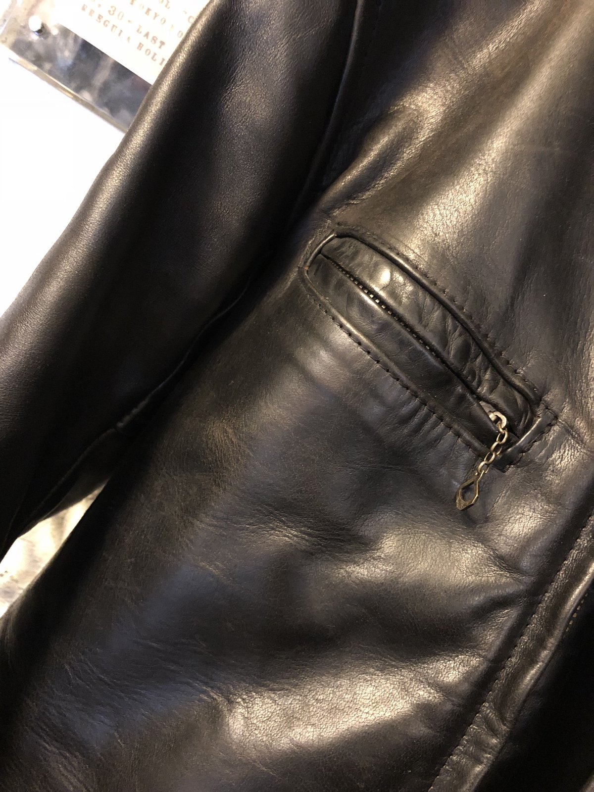 超目玉極上茶芯タイトフィットシングルライダース》Aero Leather 超目玉極上茶芯タイトフィットシングルライダース》Aero Leather