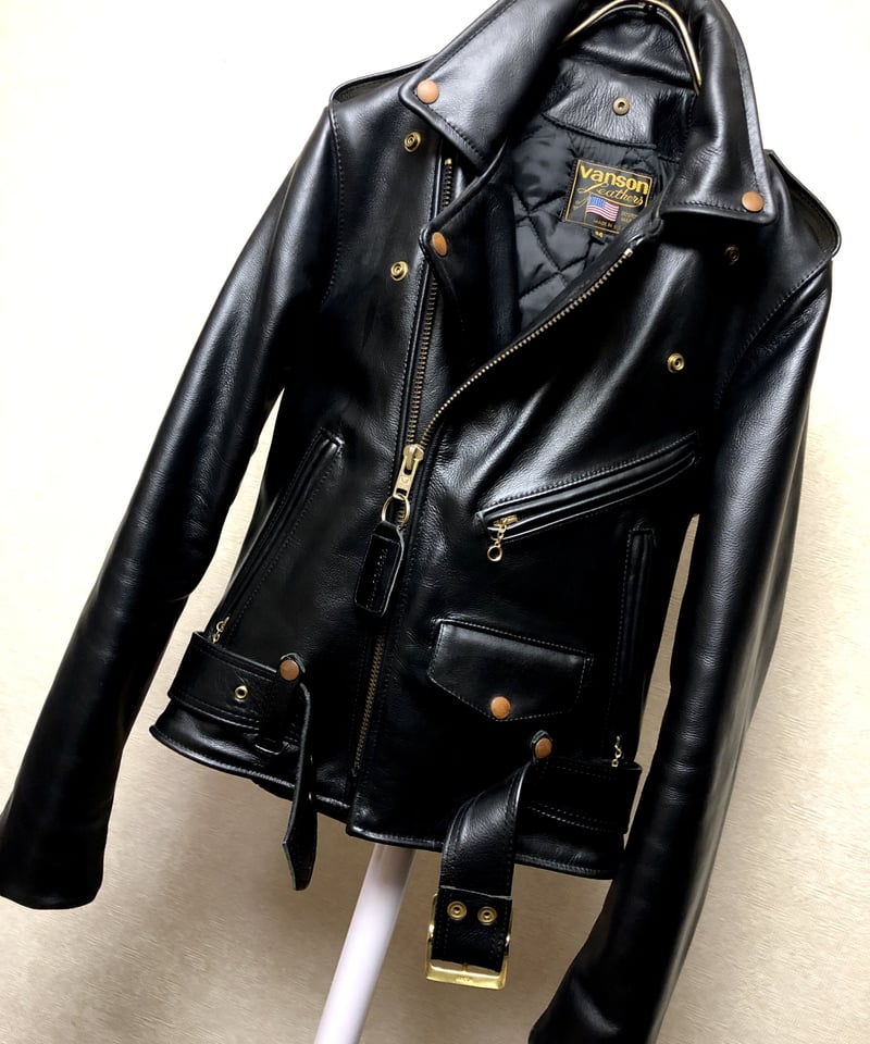美品！Vanson Leathers C2 ライダース ジャケット 36 別注 楽天市場】【日本別注】 VANSON バンソン VANSON C2 ライダース