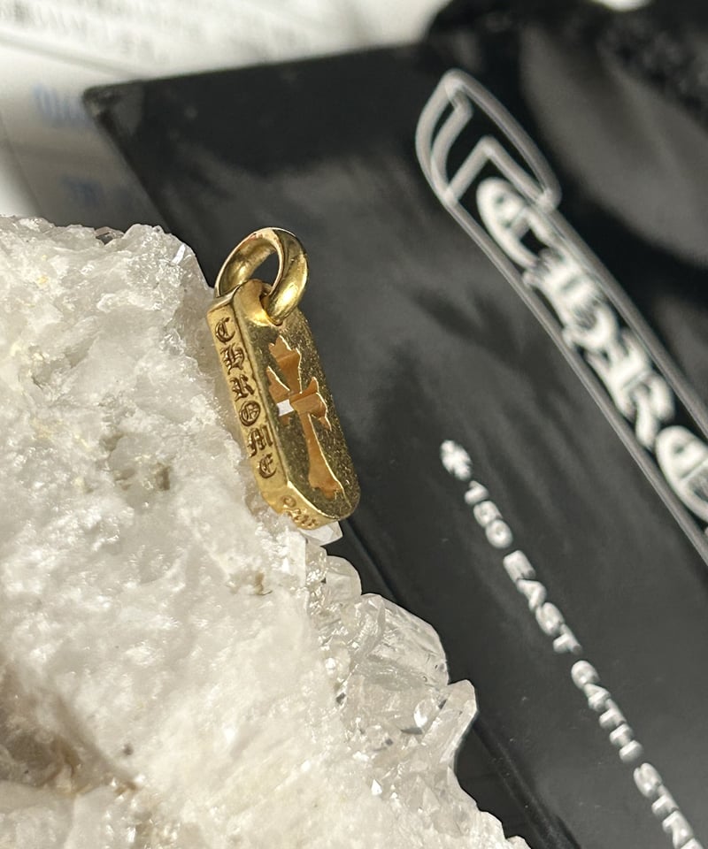 帝王クロムハーツ22Kチャームトップ国内直営店インボイス