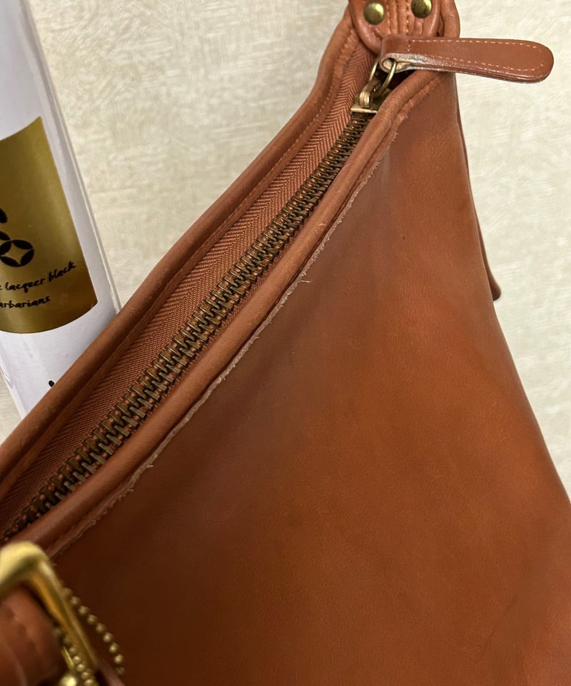 オールドCOACH92年製キャメルカラー〉U.S.A.製92,sオールドCOACH