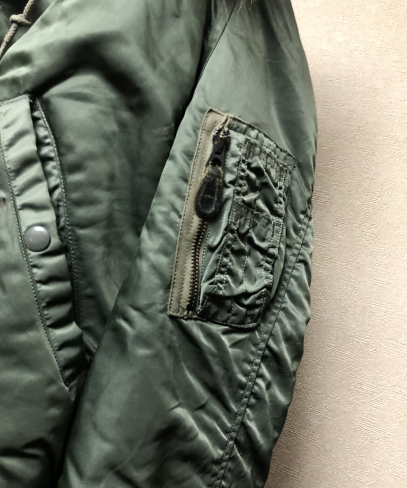 米軍NAM戦期セブンティーズSCOVILLジッパーU.S.A.〉米軍実物NAM戦期