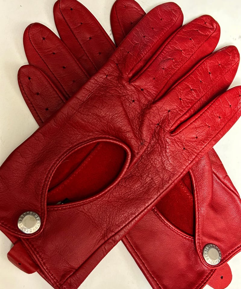 Dents ドスキン 50sヴィンテージ 英国製グローブ オフホワイト XS