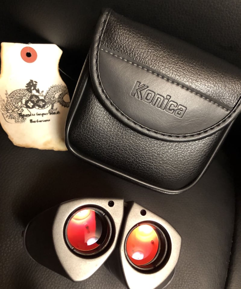 オールド年代Konica時代アーカイブグッズ〉Konica BINOCULARS オールド年代Konica時代アーカイブグッズ〉Konica BINOCULARS