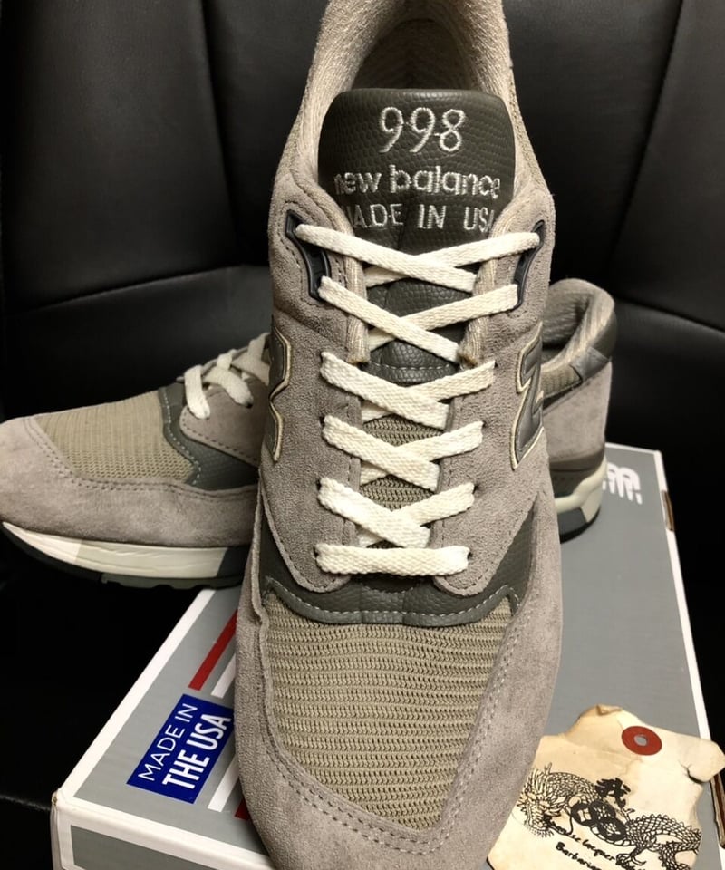最終値下げ　新品未使用品 new balance M998CSRR 26cm Made in USA 998 Core Grey with silver - メルカリ