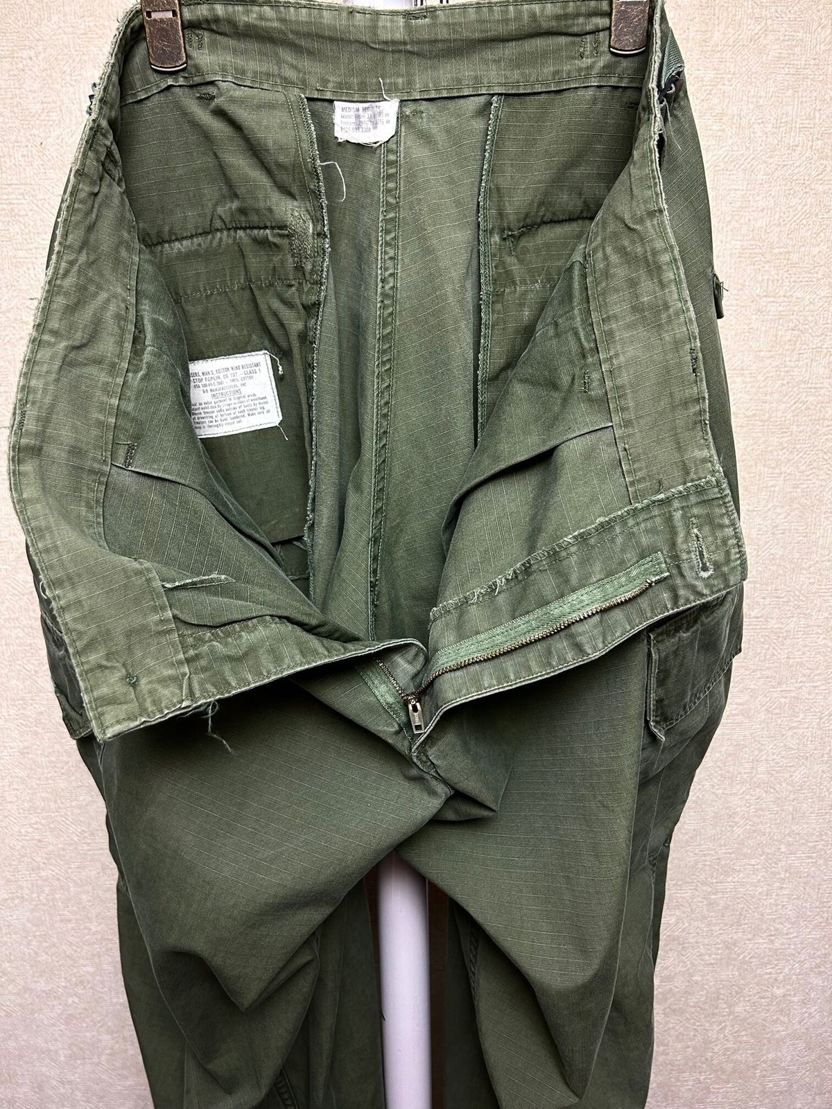 米軍実物NAM戦期ジャングルファティーグ希少日本人的ラージ 米軍実物NAM戦期ジャングルファティーグ希少日本人的ラージ