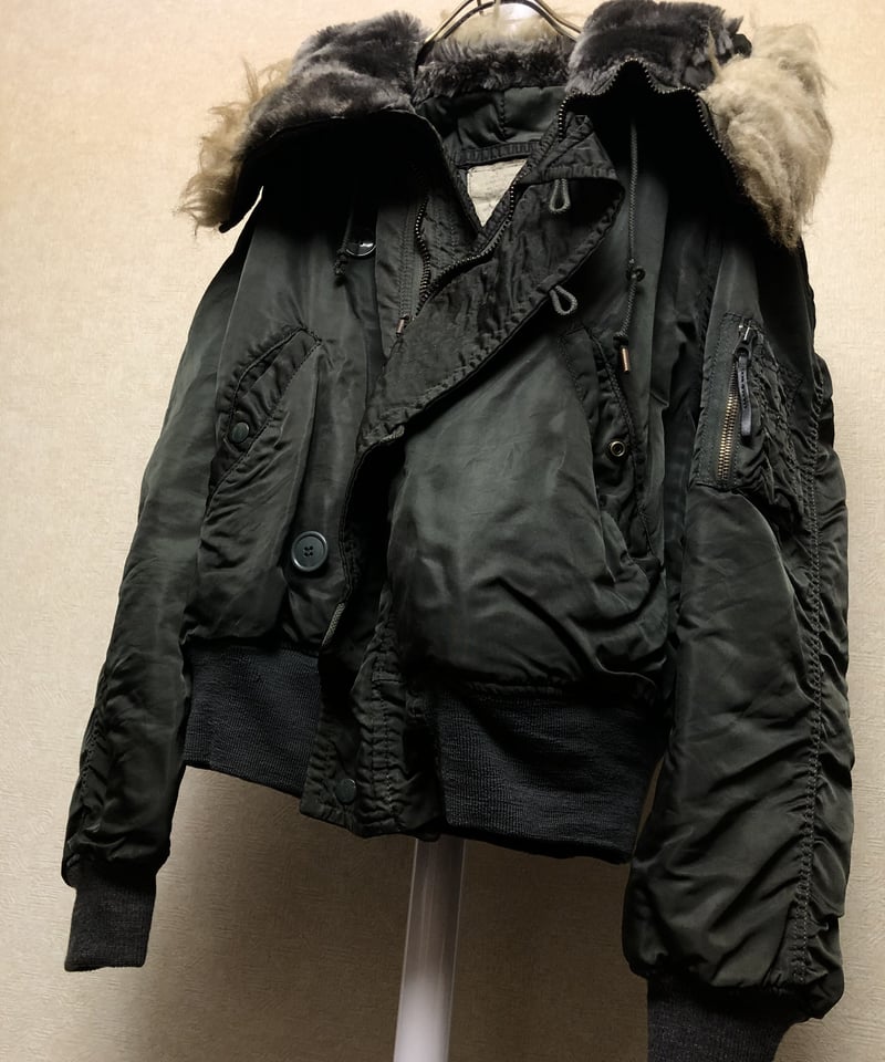 米軍支給年代民間エイティーズU.S.A.製SCOVILLジッパー〉U.S.A.