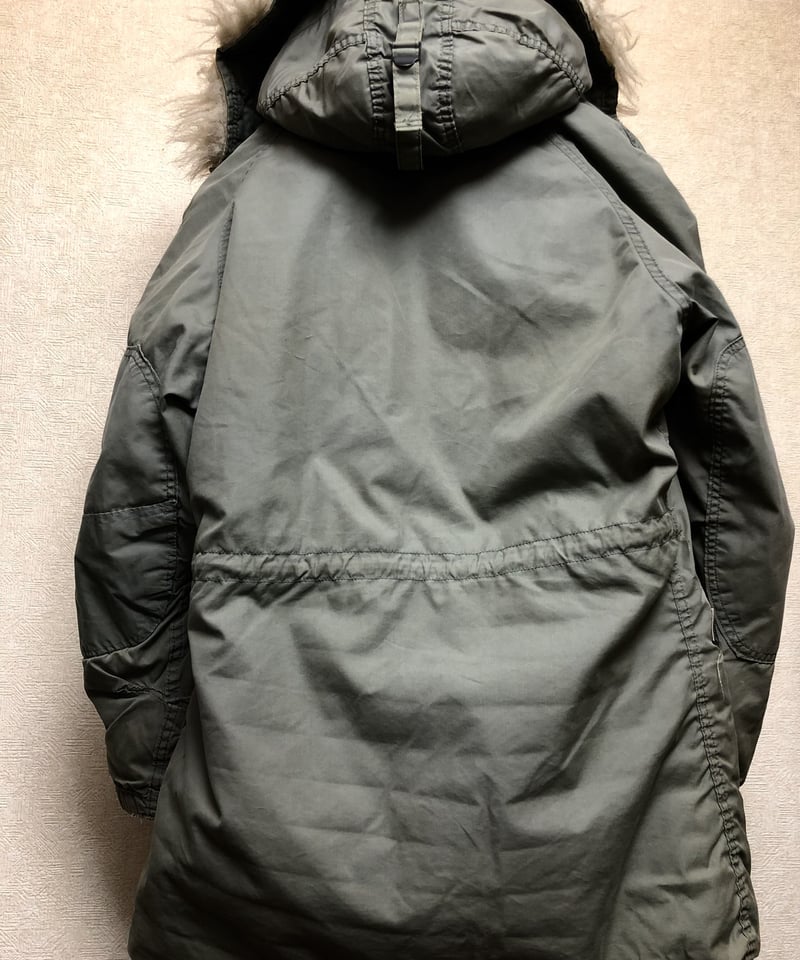 米軍83年製N-3B希少Rock'n Roll X-SMALL》USAF83年製ラビットファ