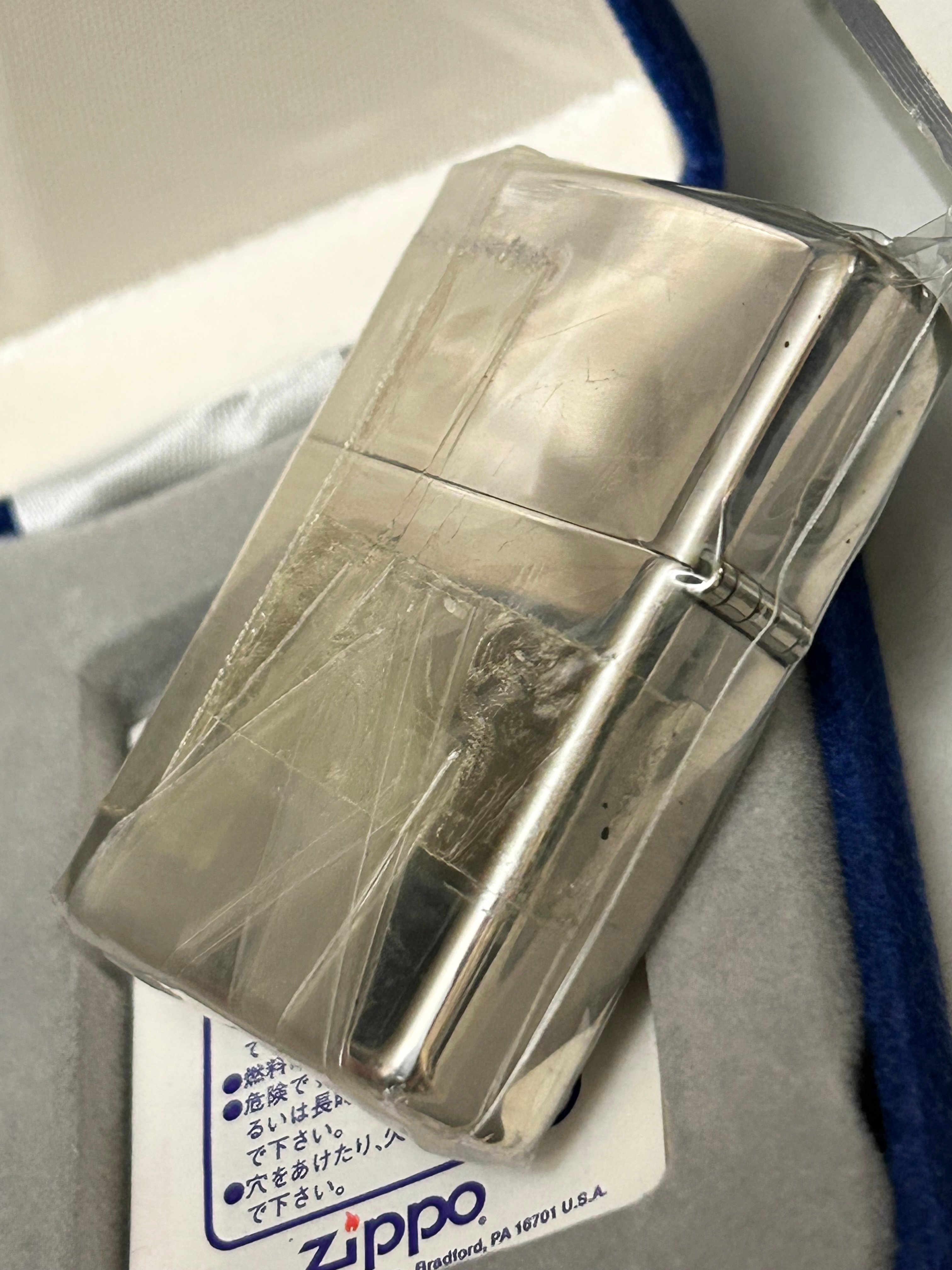 稀少 Zippo ジッポー STERLING スターリングシルバー 1998年製 original