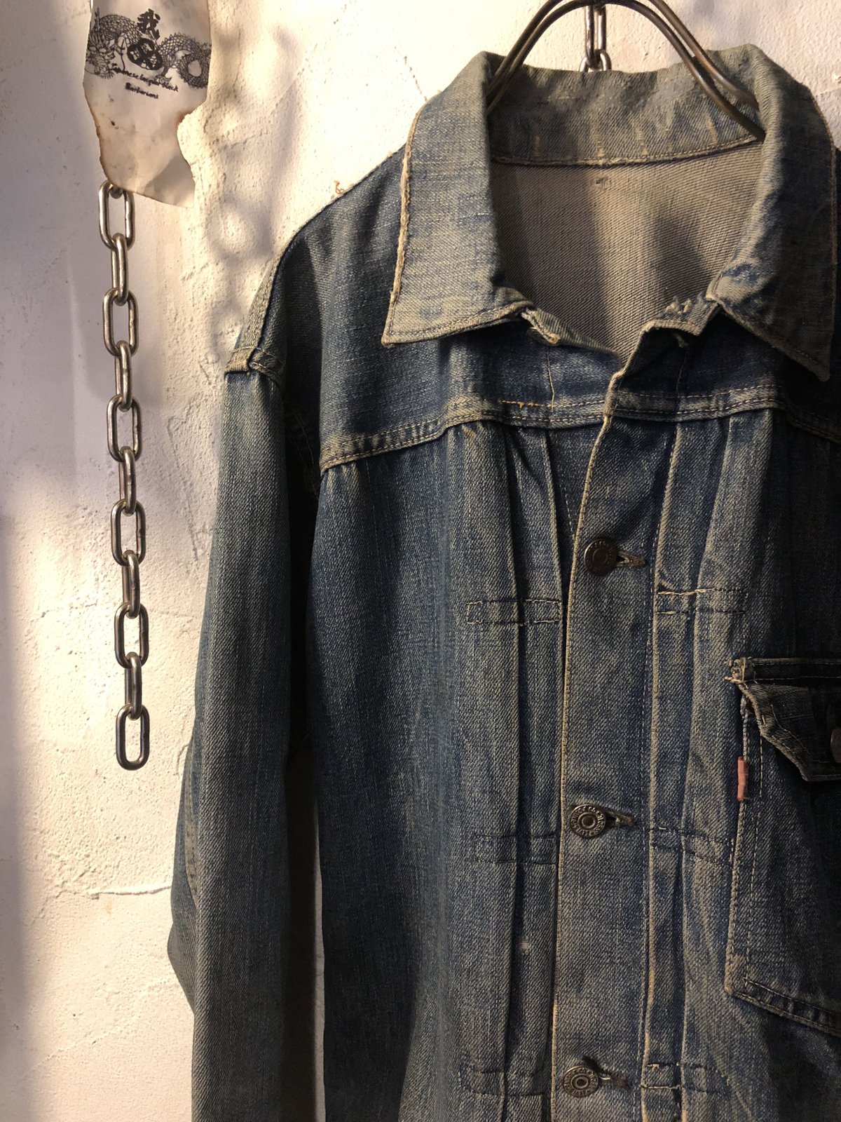 シンボリックU.S.A.伝説デニムジャケット〉1950年代LEVI'S506XX