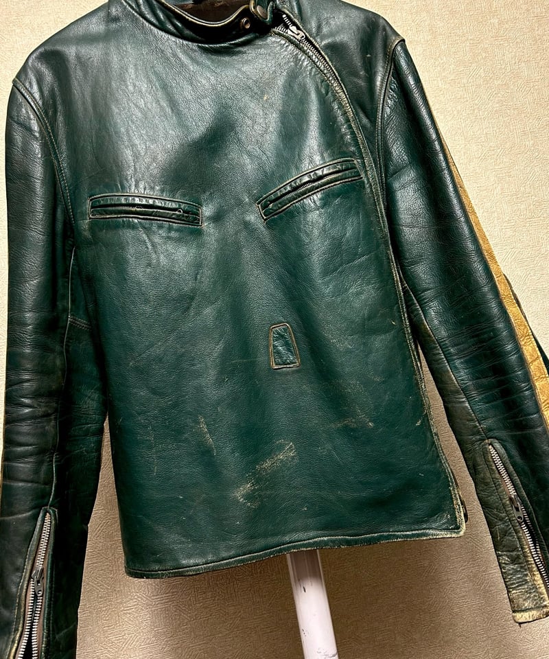 激レアモデル70,s幻のヴィンテージライダース〉70年代CANADA製SHIELDS