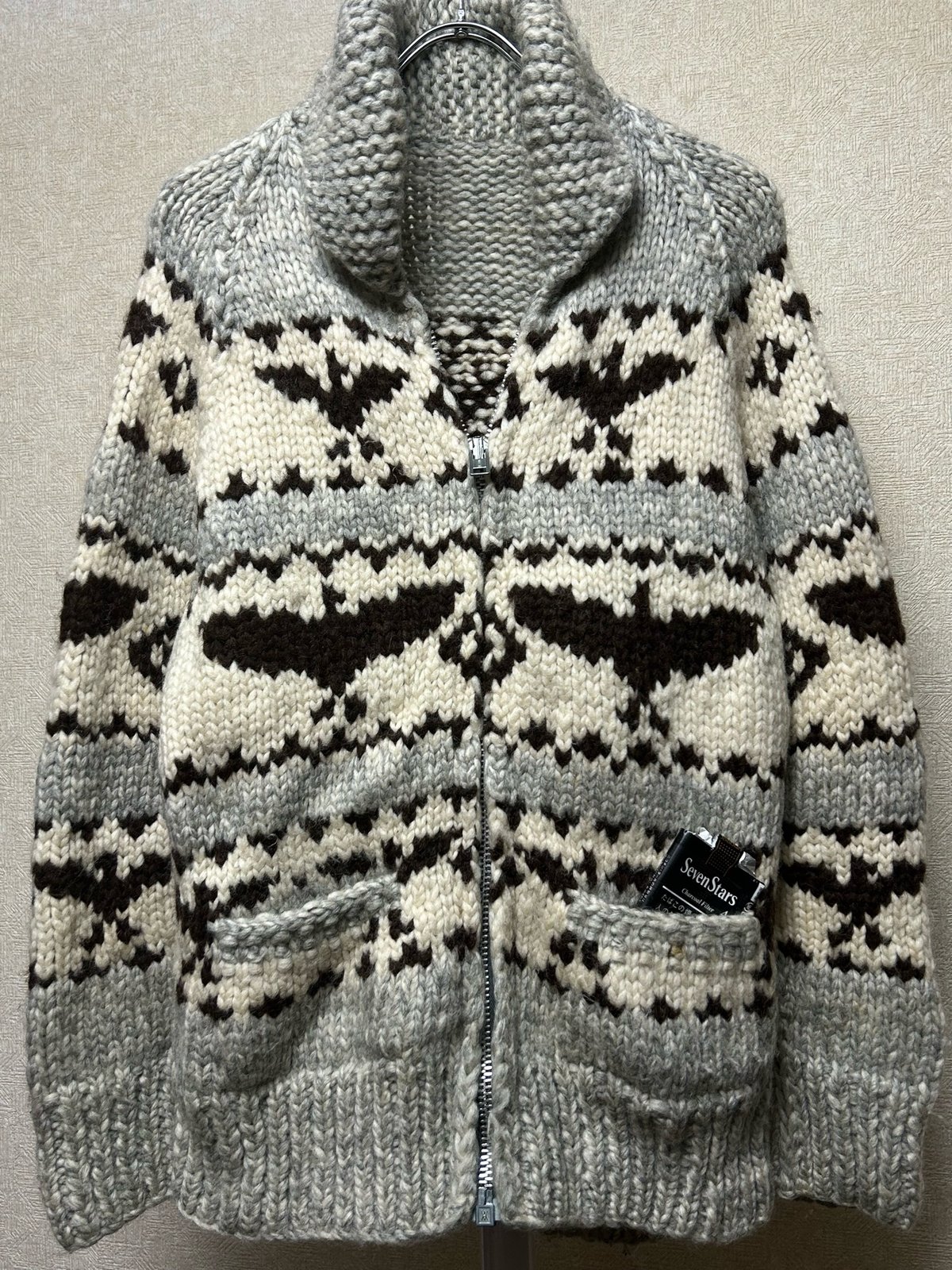 Rock'n Roll縦長フォルムアルミジッパーセブンティーズ70年代後期北米