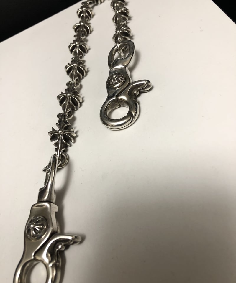 クロムハーツウォレットチェーン〉Chrome Hearts 4C CROSS クロムハーツウォレットチェーン〉Chrome Hearts 4C CROSS