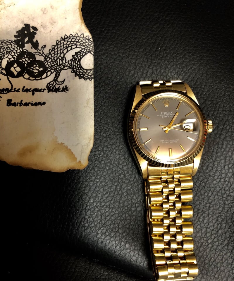 究極Rock'n Roll金無垢ヴィンテージROLEX〉ROLEX DATEJAST 197