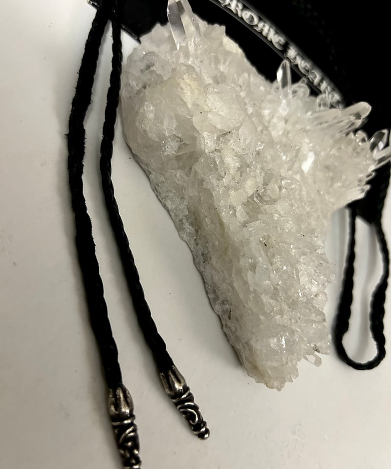 クロムハーツ　Chrome Hearts レザーブレード　美品 帝王クロムハーツレザーブレード〉Chrome Heartsタイニーレザー