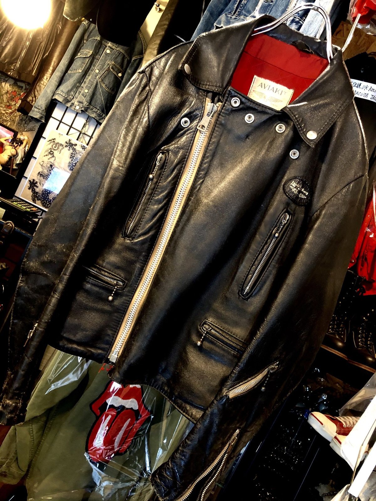 R&R激レアヴィンテージ402LIGHTNING〉70年代後期Lewis Leathers R&R激レアヴィンテージ402LIGHTNING〉70年代後期Lewis Leathers