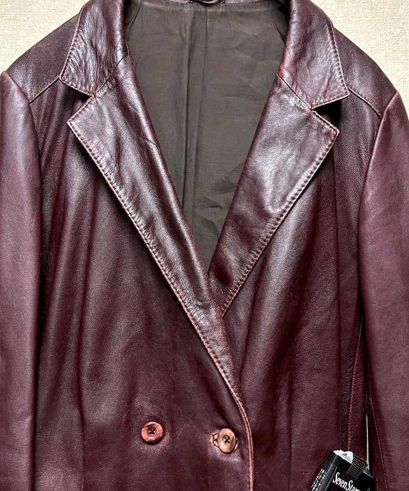 made in Italy ユーロ ヴィンテージ 本革 ラムレザー jk 古着 newarrival 】 ☑︎ Euro Vintage Lamb Leather JKT (made in