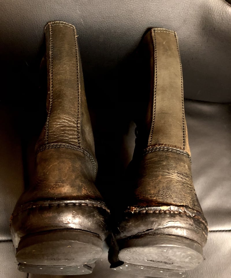 アルチザンクラフトミリタリーテイストブーツ〉CHRISTIAN PEAU