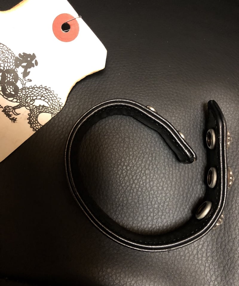 帝王クロムハーツ普遍的人気レザーブレスレット〉Chrome Hearts