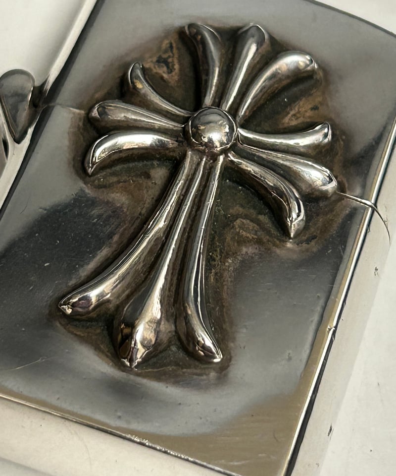 帝王クロムハーツ草創期伝統スターリングシルバーZIPPO〉Chrome Hearts