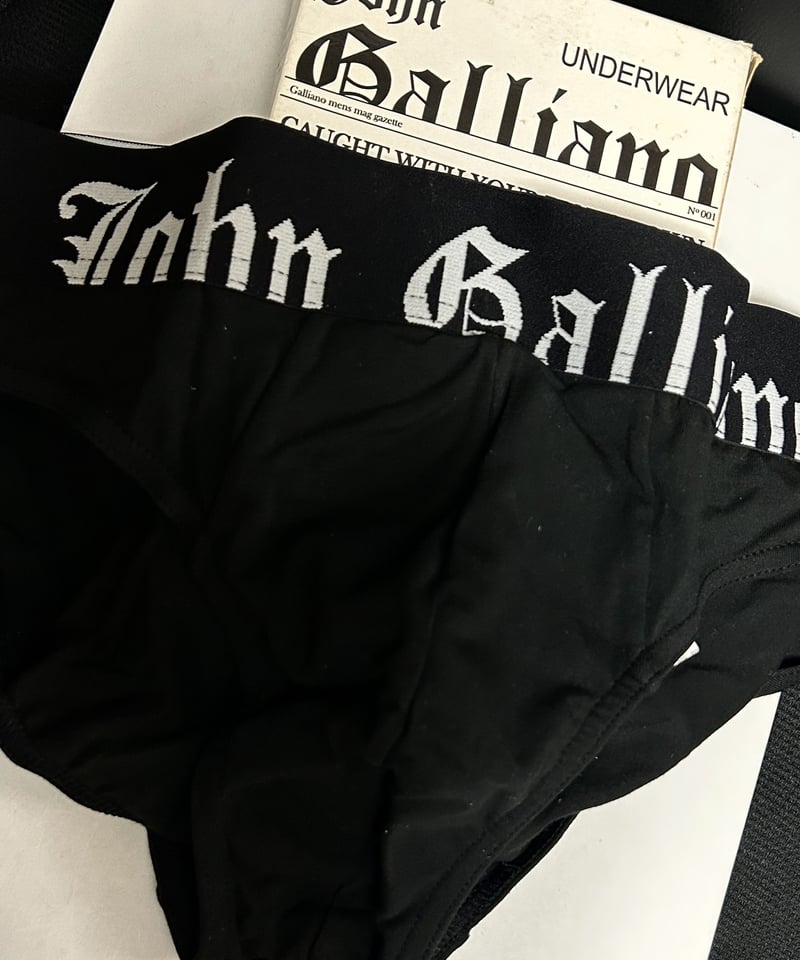 伝説インポート廃版オールドHip Brief〉90年代John Galliano廃版Hip