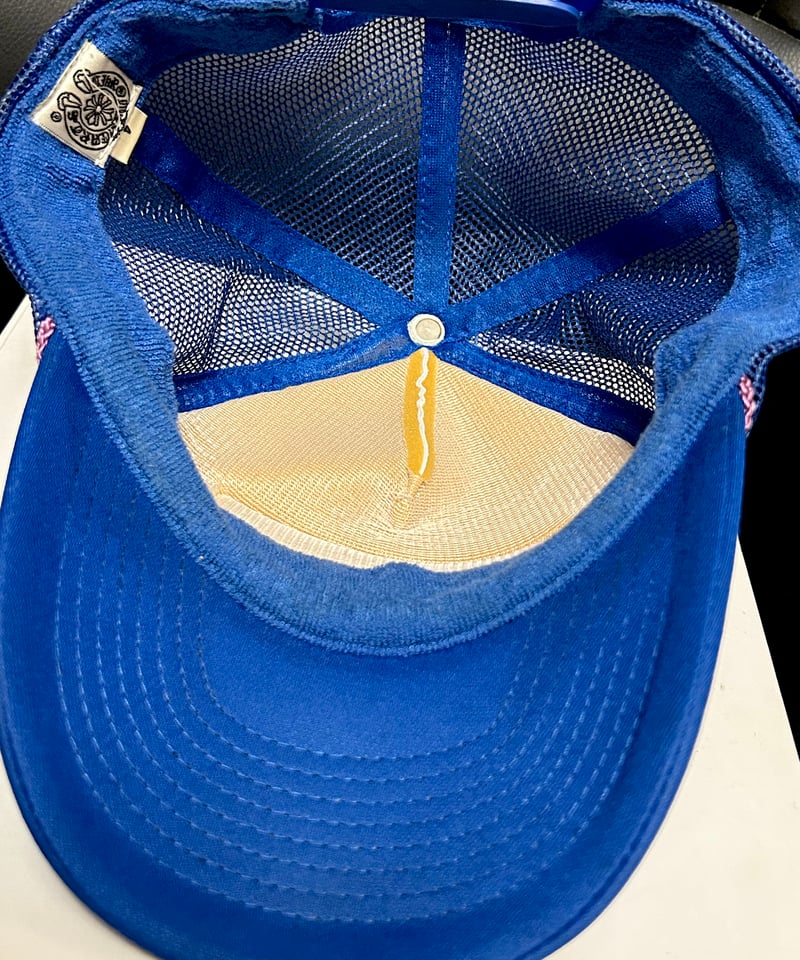 帝王クロムハーツ希少オールドトラッカーメッシュキャップ〉 Chrome