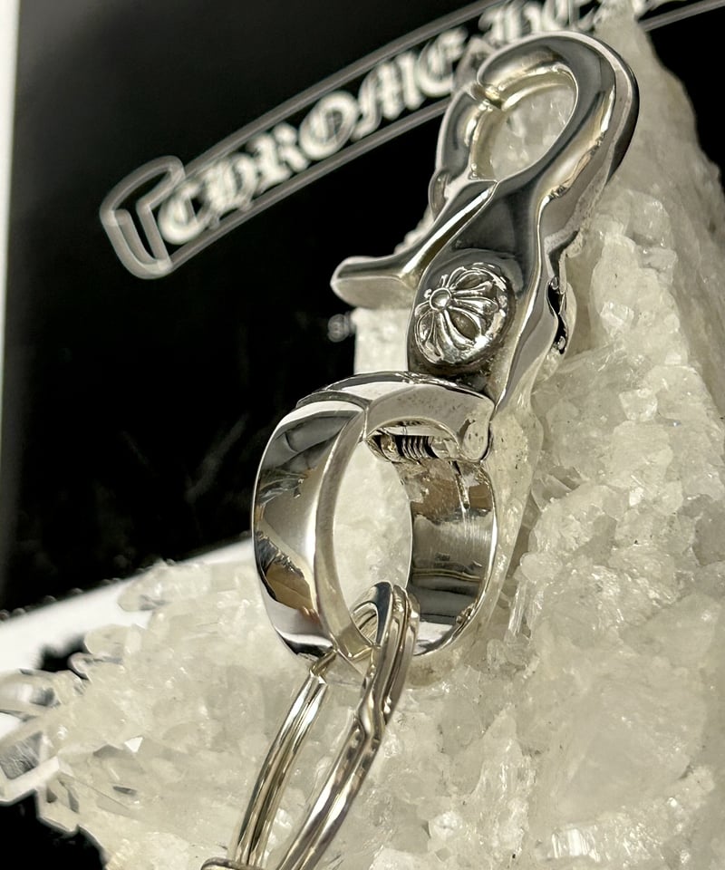 【国内正規・匿名配送】CHROME HEARTS シルバー キーリング 国内正規・匿名配送】CHROME HEARTS シルバー キーリング