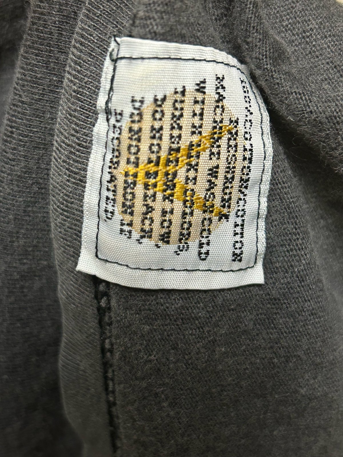 希少U.S.A.製タグvansonラバープリントロングTee〉オールドU.S.A.製 