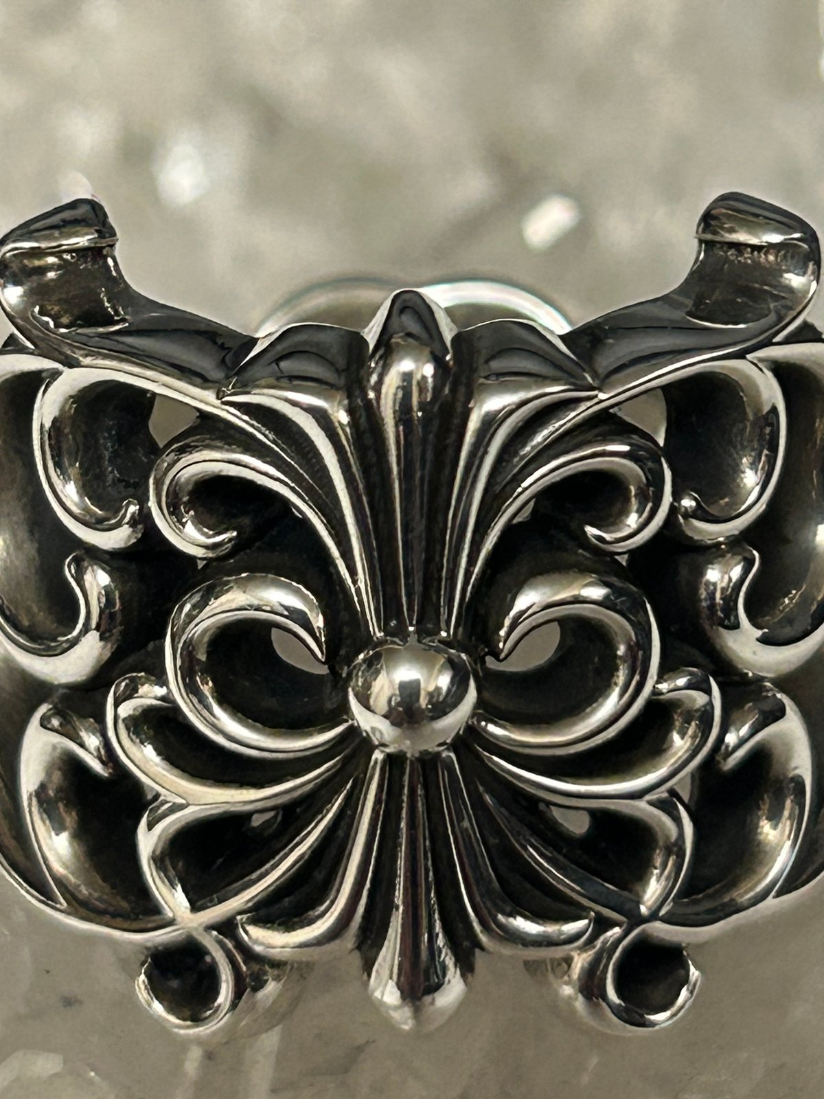 クロムハーツ ケイトハドソン バタフライラップリング 16号