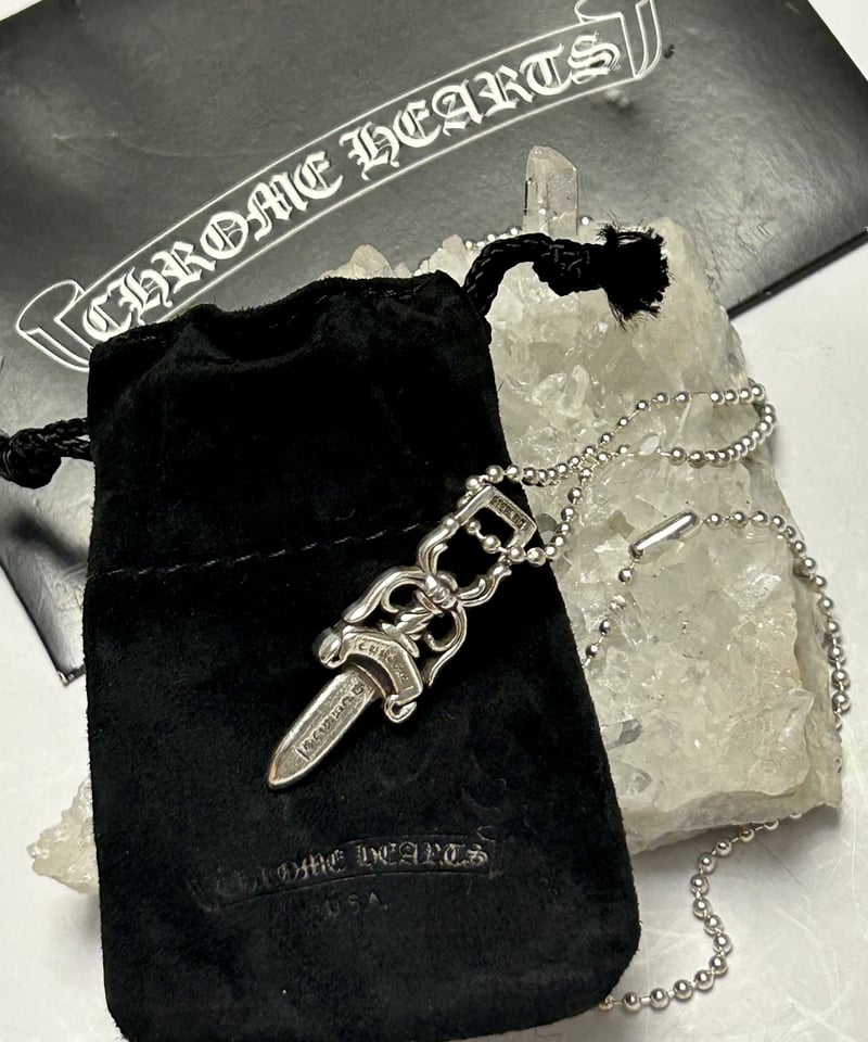 クロムハーツ ダガー　#10 帝王クロムハーツNo.10ダガーネックレス〉Chrome Hearts No.10