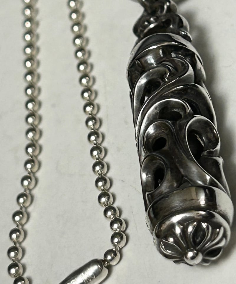 帝王クロムハーツ最高峰透かし彫りペンダント〉Chrome Hearts ROLLER