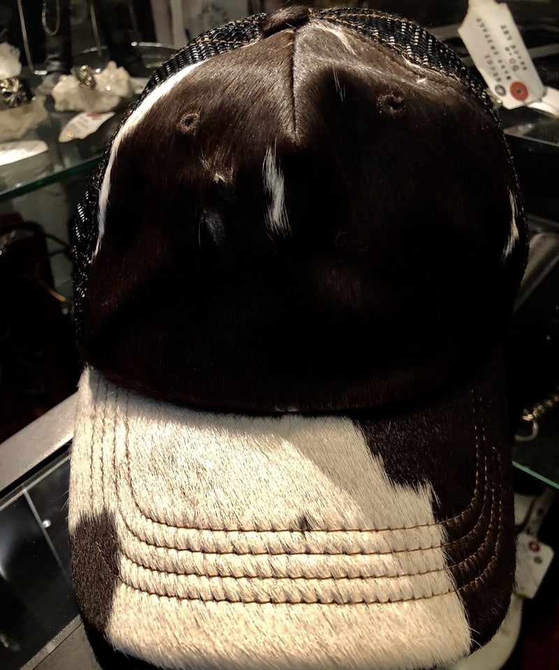 MADE IN U.S.A. ハラコレザー× メッシュキャップ美品 | 我妻屋 【azumay...
