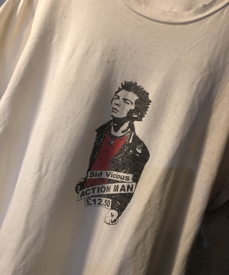 激レア 80年代 シドヴィシャス SID VICIOUS ヴィンテージ Tシャツ肩幅56袖丈20