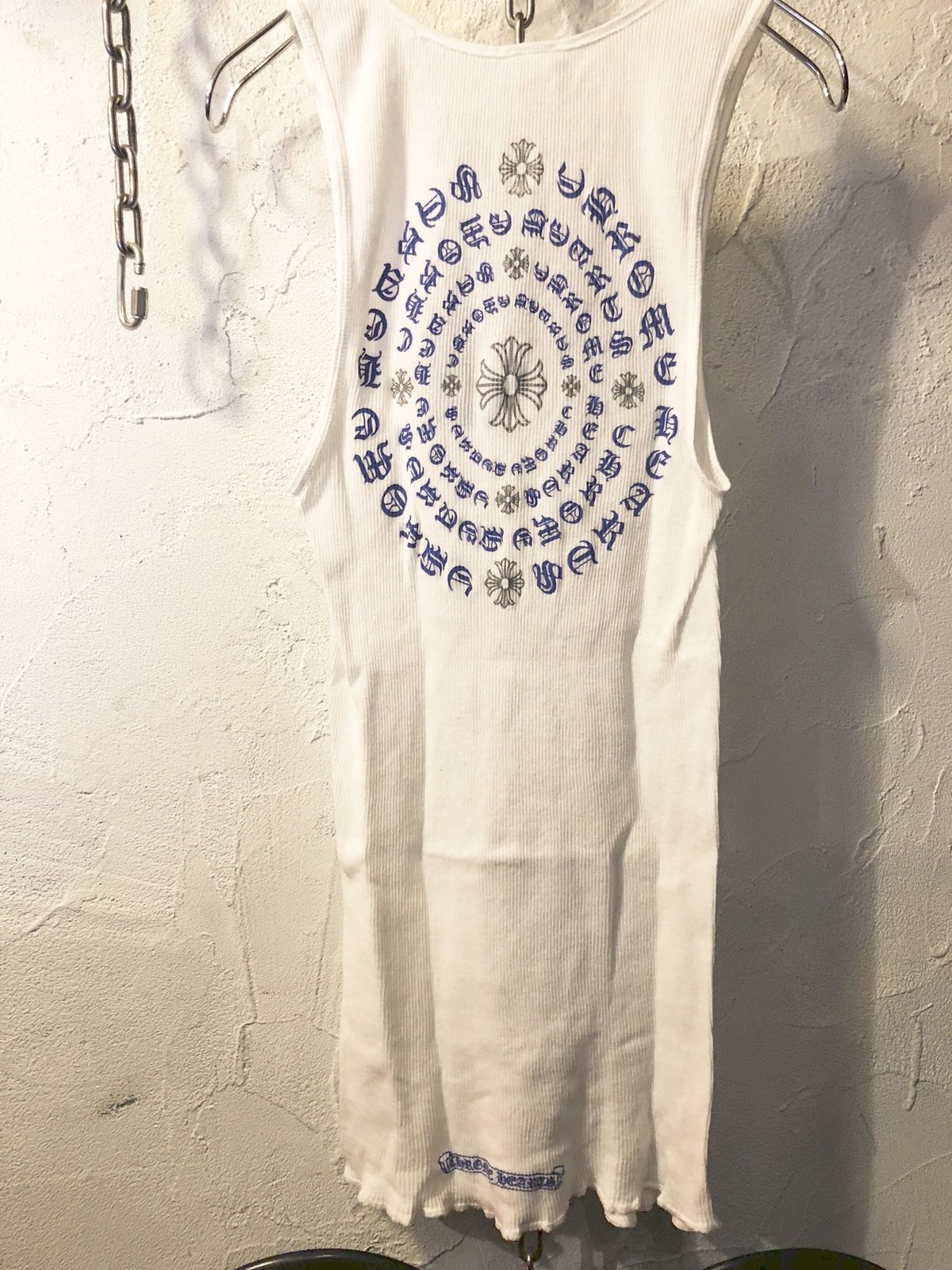 クロムハーツ、USA製、タンクトップ クロムハーツU.S.A.製オールド絶版タンクトップ〉Chrome Hearts U.S.A.