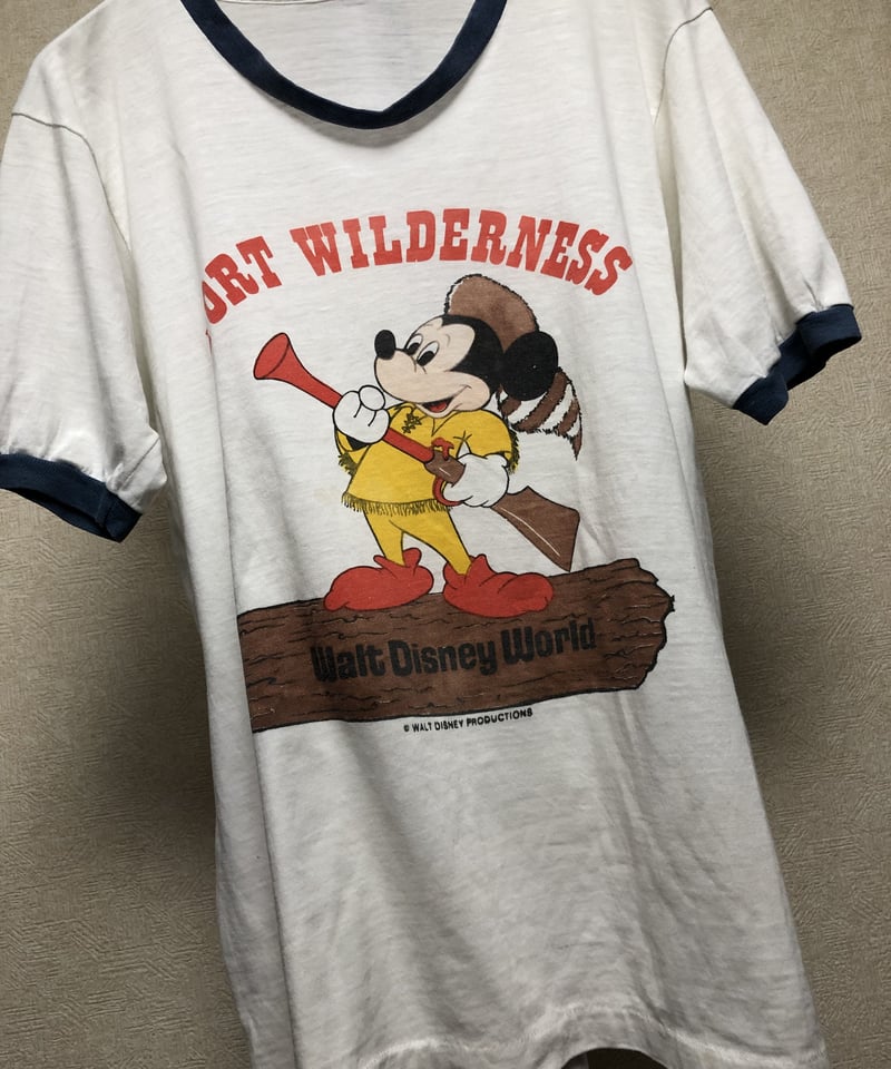 セブンティーズミッキーリンガーTee》70年代 U.S.A.製MICKEYリンガー