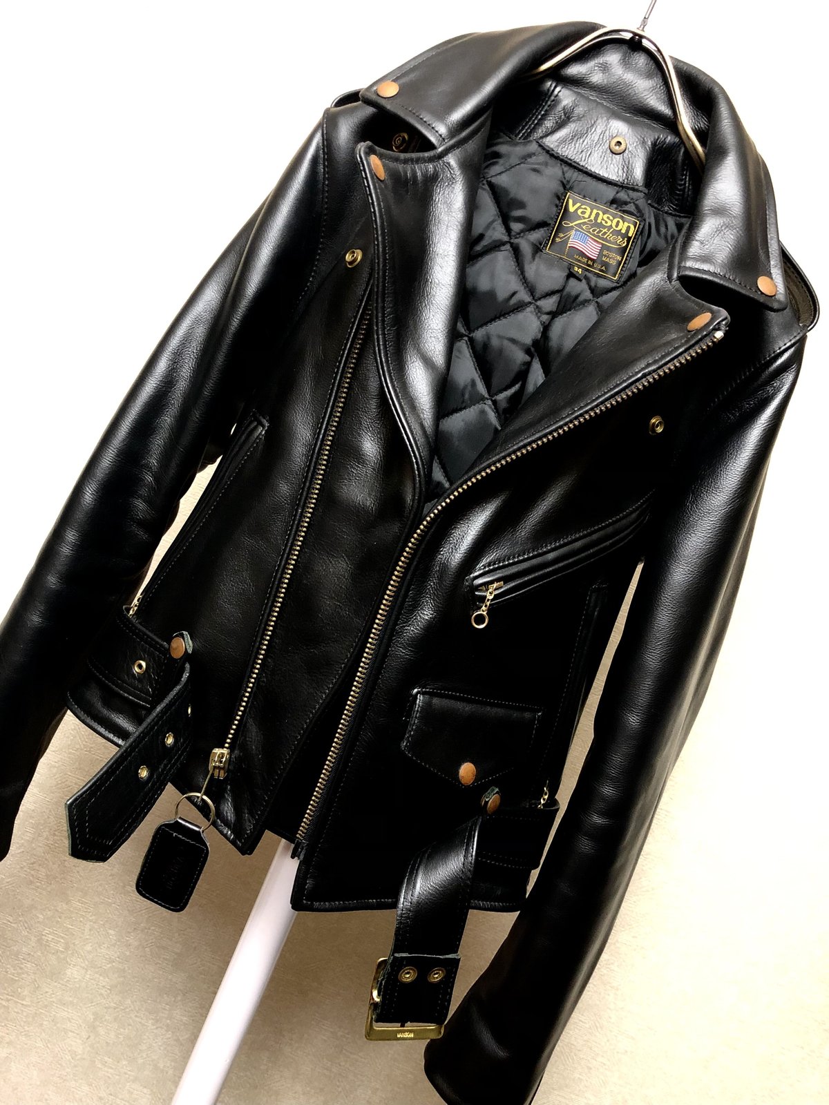 Vanson Made in USA 本革黒 ライダース ライディング W29 Vanson Made in USA 本革黒 ライダース ライディング W29 【公式通販】