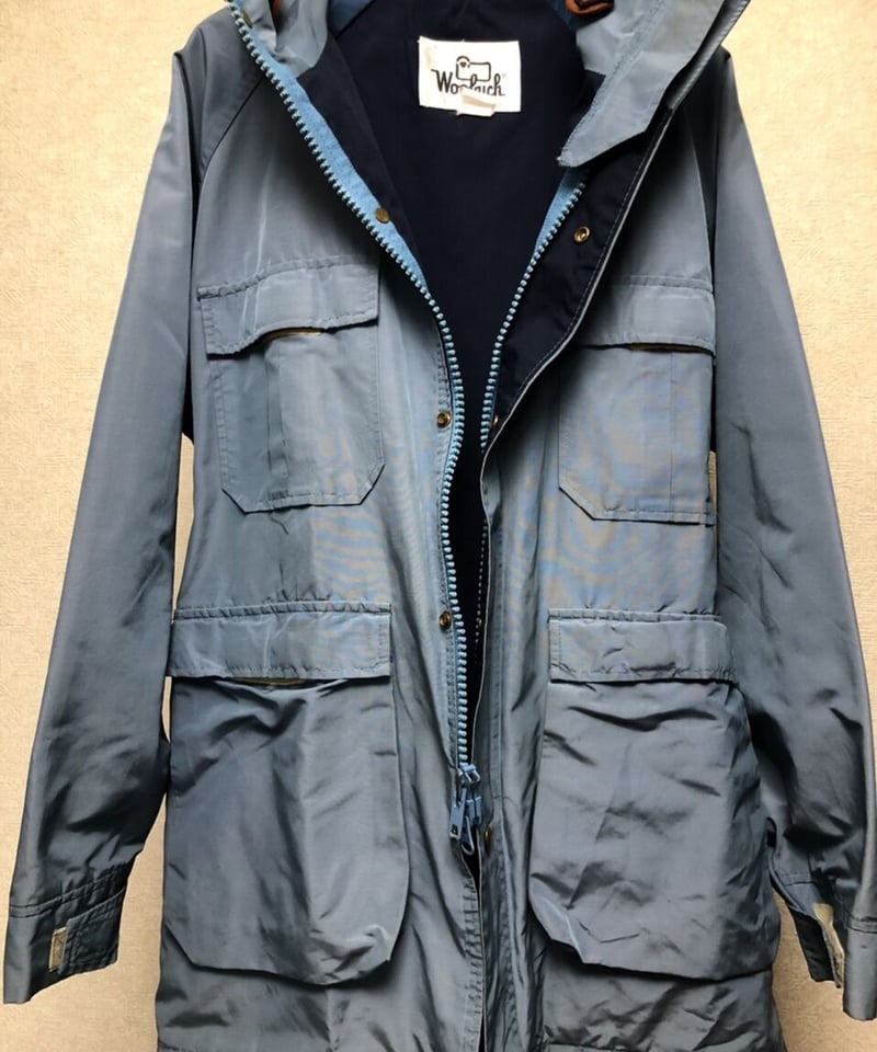 70年代タグU.S.A.製Woolrich〉70年代タグU.S.A.製Woolrich 希少...