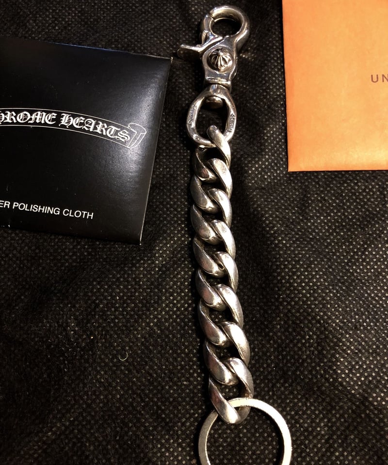 帝王クロムハーツシンボリックキーチェーンインボイス付美品〉Chrome