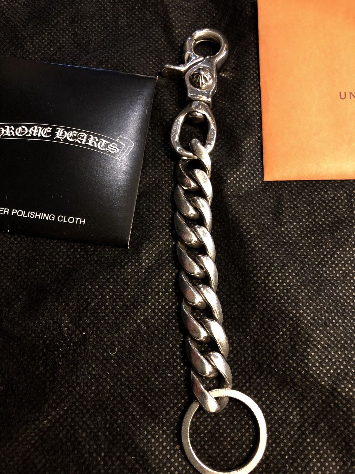 インボイス原本付　クラシック　キーチェーン　chrome hearts クロム CHROME HEARTS クロムハーツ（原本無） 海外インボイス原本付属